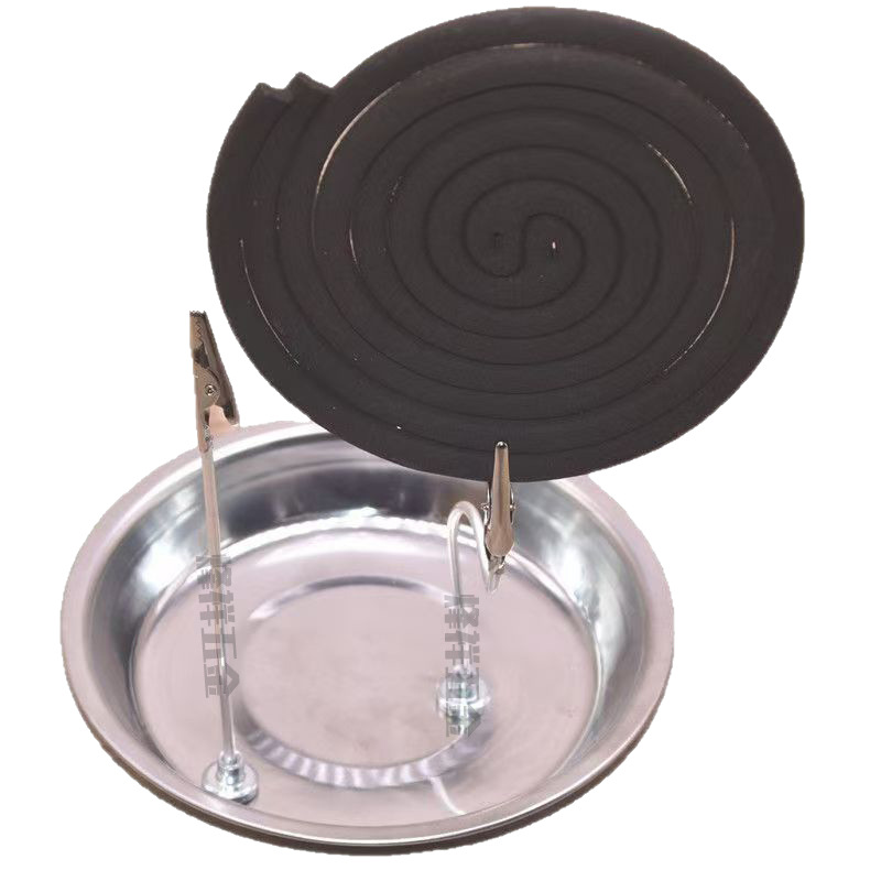 New Universal Magnetic Base Camping Mosquito Coil Holder Incense Clip Sandalwood Mosquito Coil Indoor Moxa Stick Clip Outdoor Mosquito Repellent