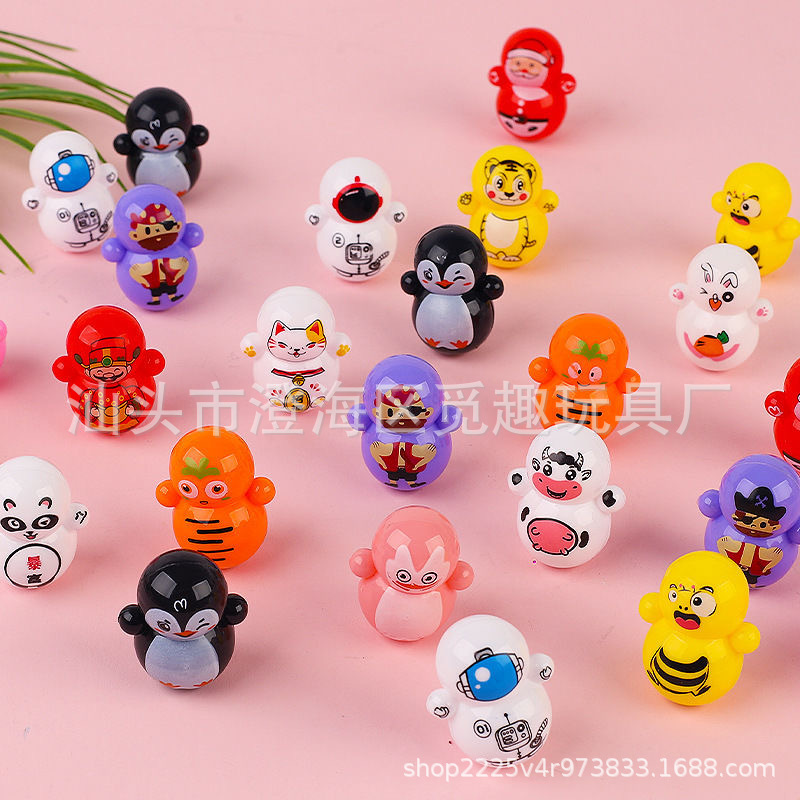 Детская образовательная мультяшная мини-неваляшка космонавт Дораэмон настольные украшения игрушки от влиятельных людей Douyin