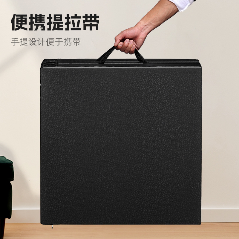 Foreign trade PVC leather tri-fold fitness mat padded mat yoga fitness multifunctional dance exercise gymnastics mat wholesale