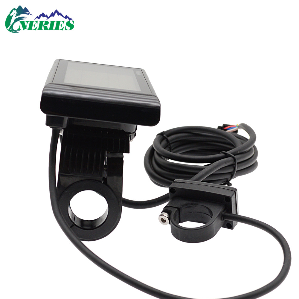 Sw900Lcd Lcd Speed Meter Conventional Standard Seven-Core Electric Vehicle Speed Display Mountain Bike Modification Parts