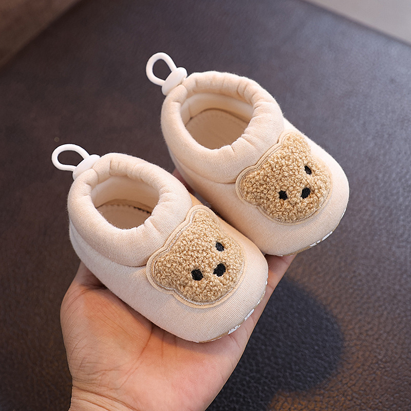 Spring and Autum 3-6-9 Months Baby Socks, Shoes, Front Shoes, 0-1 Year Old Male and Female Baby Soft Sole Newborn Non-Falling Shoes, Breathable