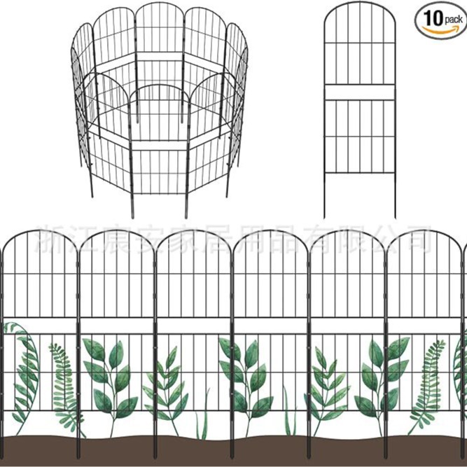 Железное украшение для сада, садовый каркас для вьющихся растений, забор для двора, забор для домашних животных, клетка для собак