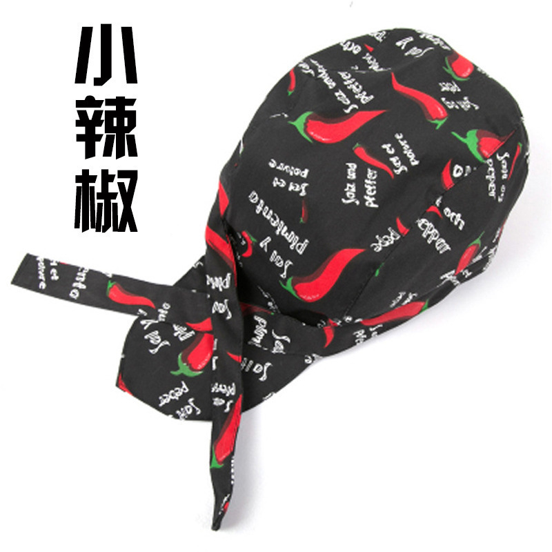 Оптовая фабрика пиратская шляпа ресторан черная регулируемая шляпа повара западный ресторан мужская и женская официантская кухонная работа