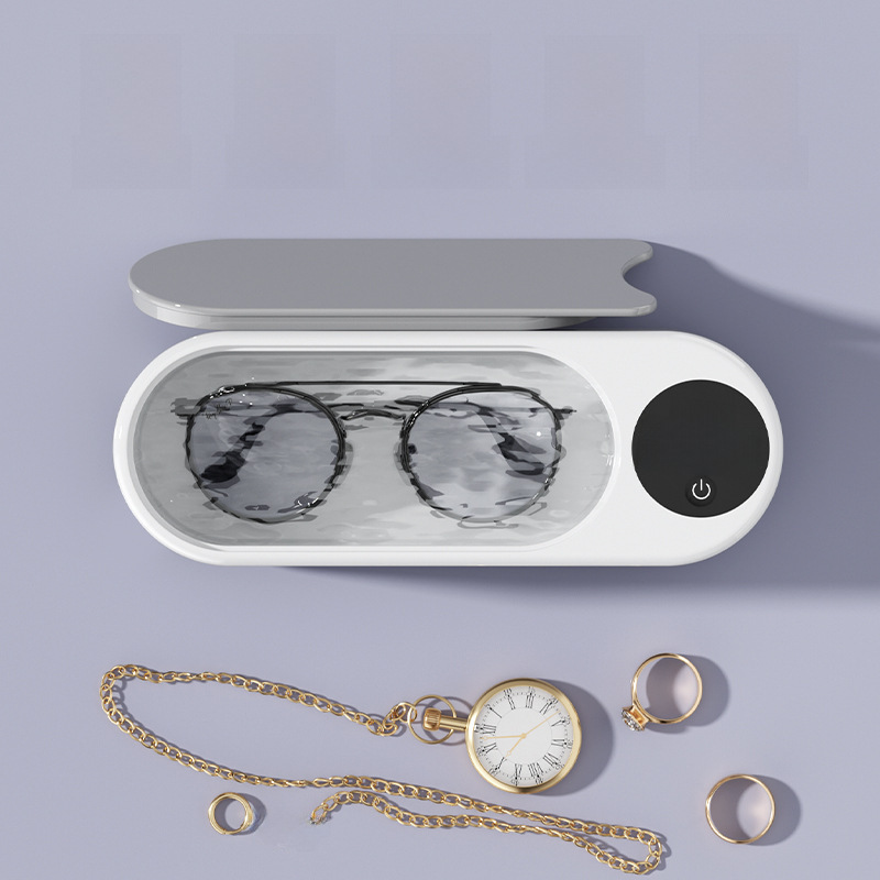 New ultrasonic cleaning machine household glasses cleaner jewelry watch braces cleaning stains vibration cleaning box