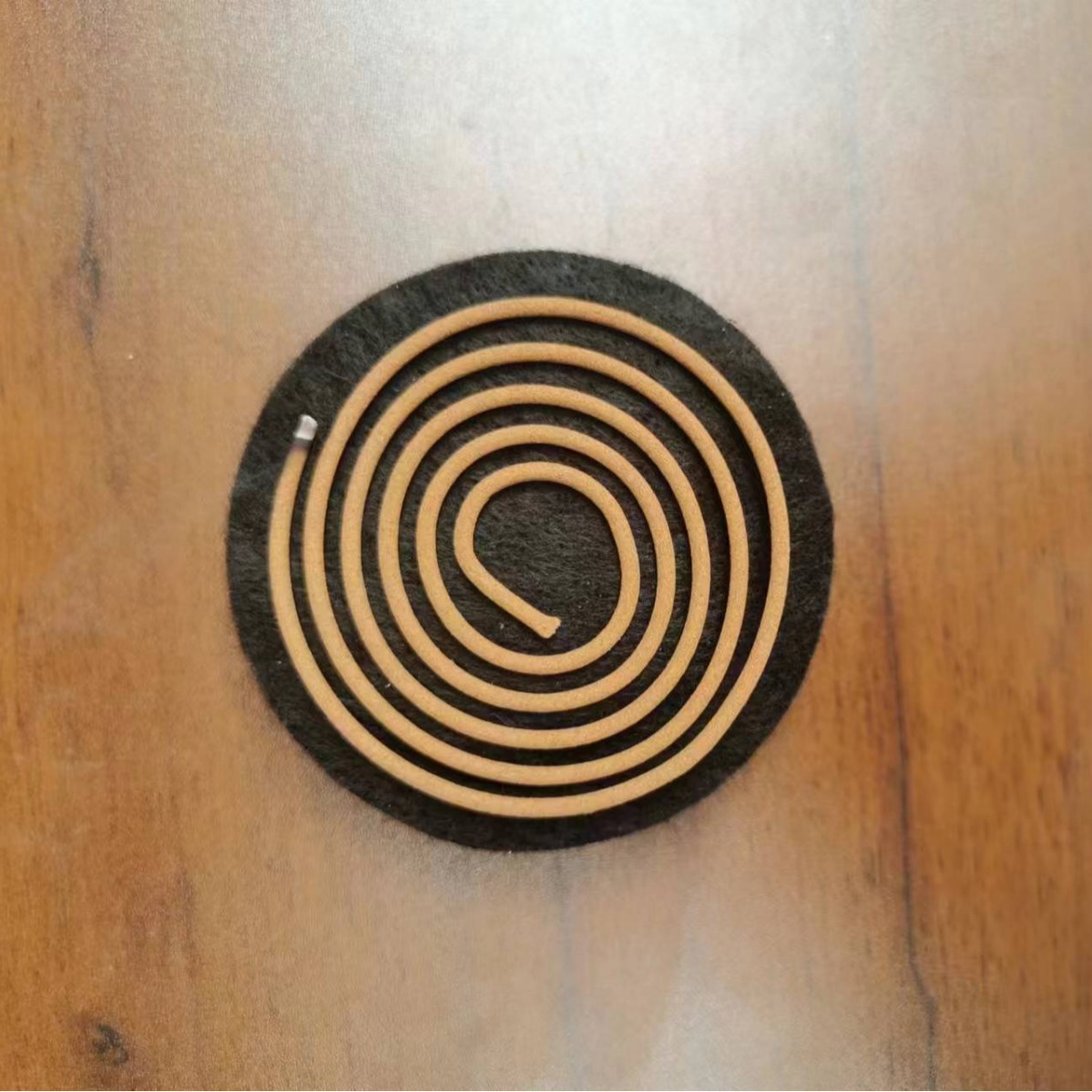 8cm Fireproof Cotton Round Thickeneded Incense Burner Cotton Aluminum Foil Insulation Pad Incense Cotton Coil Incense Flame Retardant Cotton Mosquito Coil Pad