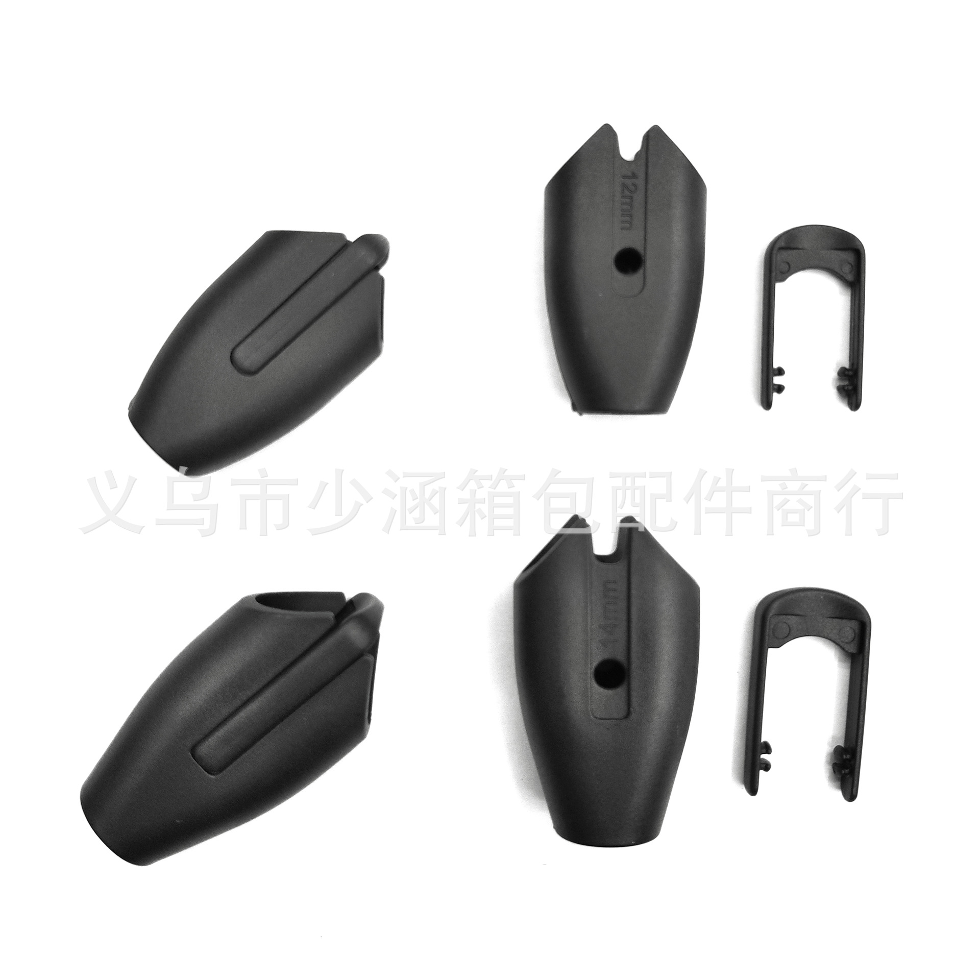 Factory 6 ~ 22mm plastic pet rope round barrel buckle traction rope casing dog rope sleeve buckle accessories supply