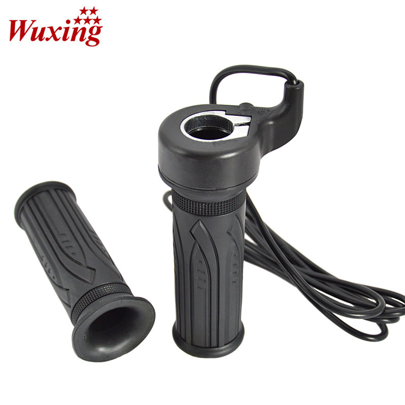 Пятирозовая подлинная ручка управления скоростью, модификация электрического велосипеда, ручка ускорения, универсальная рукоятка для горного велосипеда