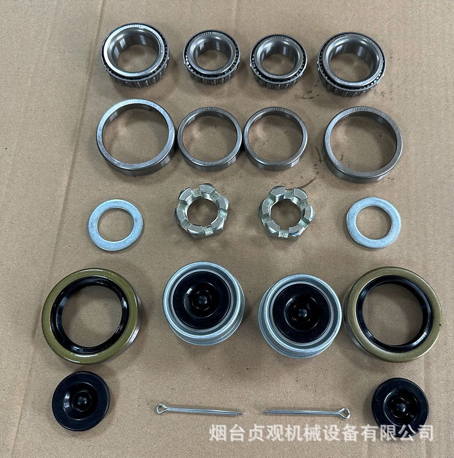 2 комплекта подшипников оси прицепа на 3500 фунтов