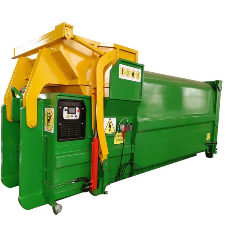Integrated Garbage Transfer and Compression Equipment Mobile Garbage Treatment Transfer Station Rural Garbage Compression Box
