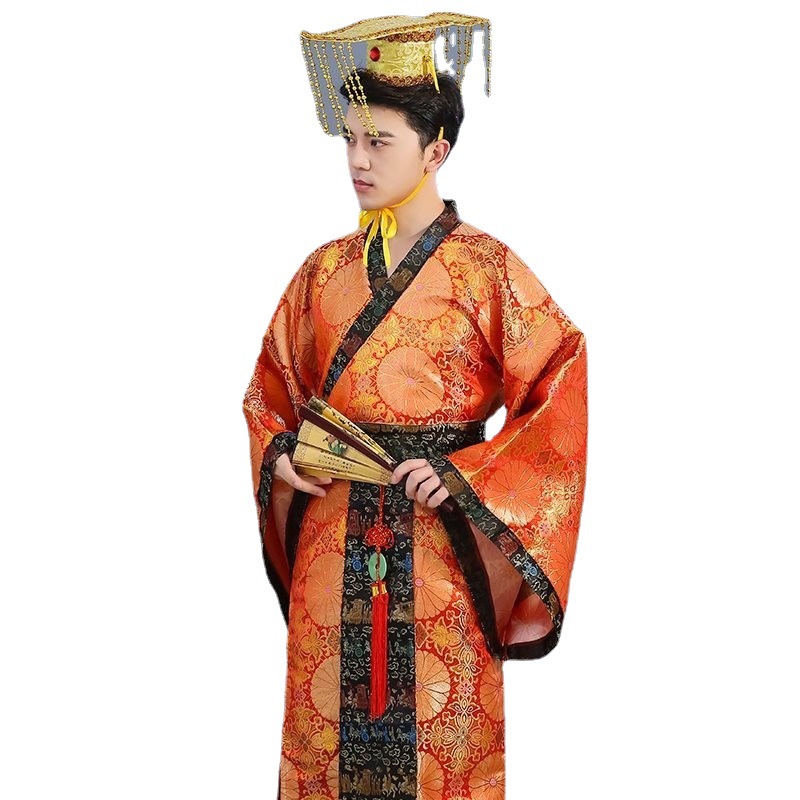 New Costume Performance Clothing, Adult Prince Clothing, Dragon Robe, Han Dynasty Emperor, Studio Theme Clothing, Han Dynasty Men's Clothing