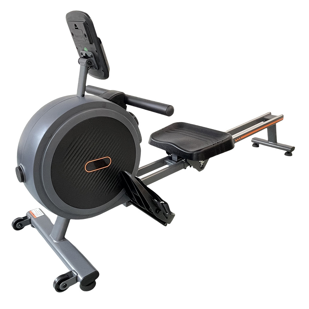 Cross-border foreign trade hot sale fitness equipment rowing machine commercial home gym magnetic control resistance adjustment wind rowing machine