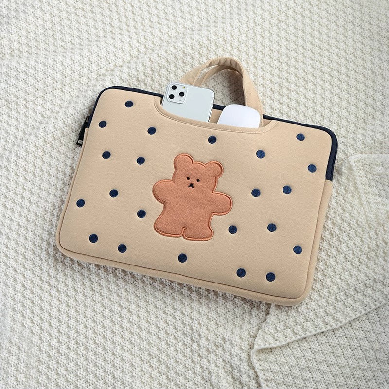 Japanese and Korean cross-border wholesale computer bag portable girl cute apple Huawei 13.3-inch/14-inch/15.6/16-inch