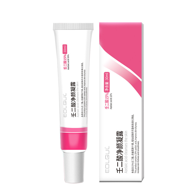 Ready-Made Azelaic Acid 15% Gel Salicylic Acid Anti-Acne Cream Shrinks Pores, Fades Acne Marks and Removes Blackheads