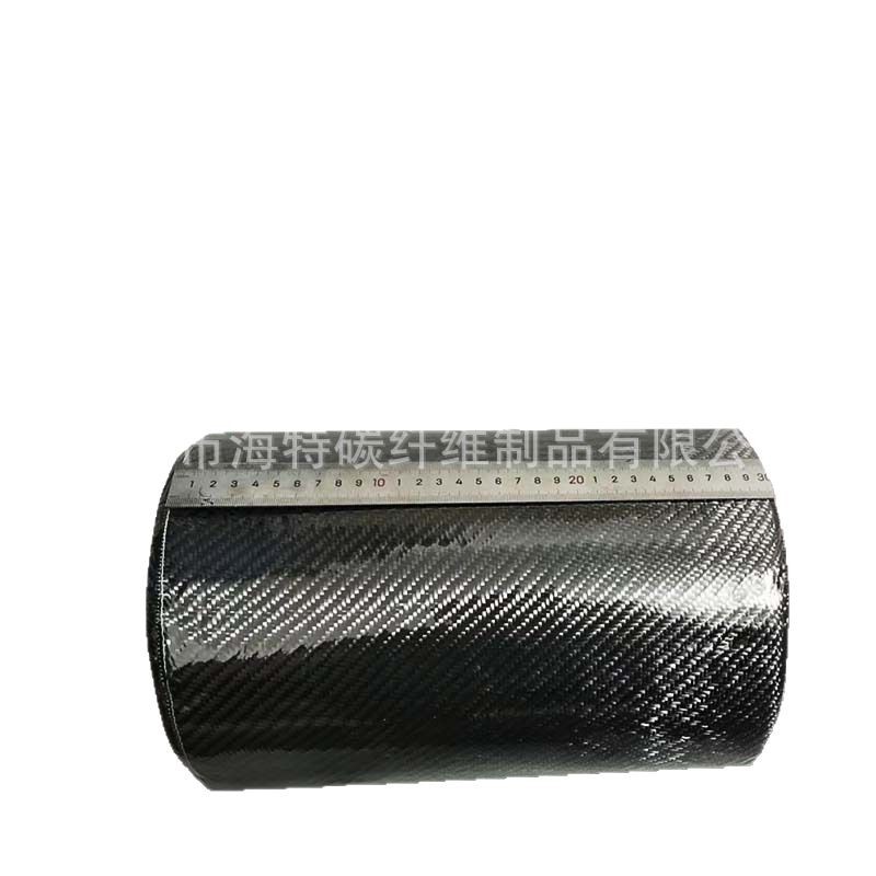 Modified 3K Carbon Fiber Material 3k200g Narrow Twill Carbon Fiber Cloth with High Temperature Resistance and High Strength 20* 30cm