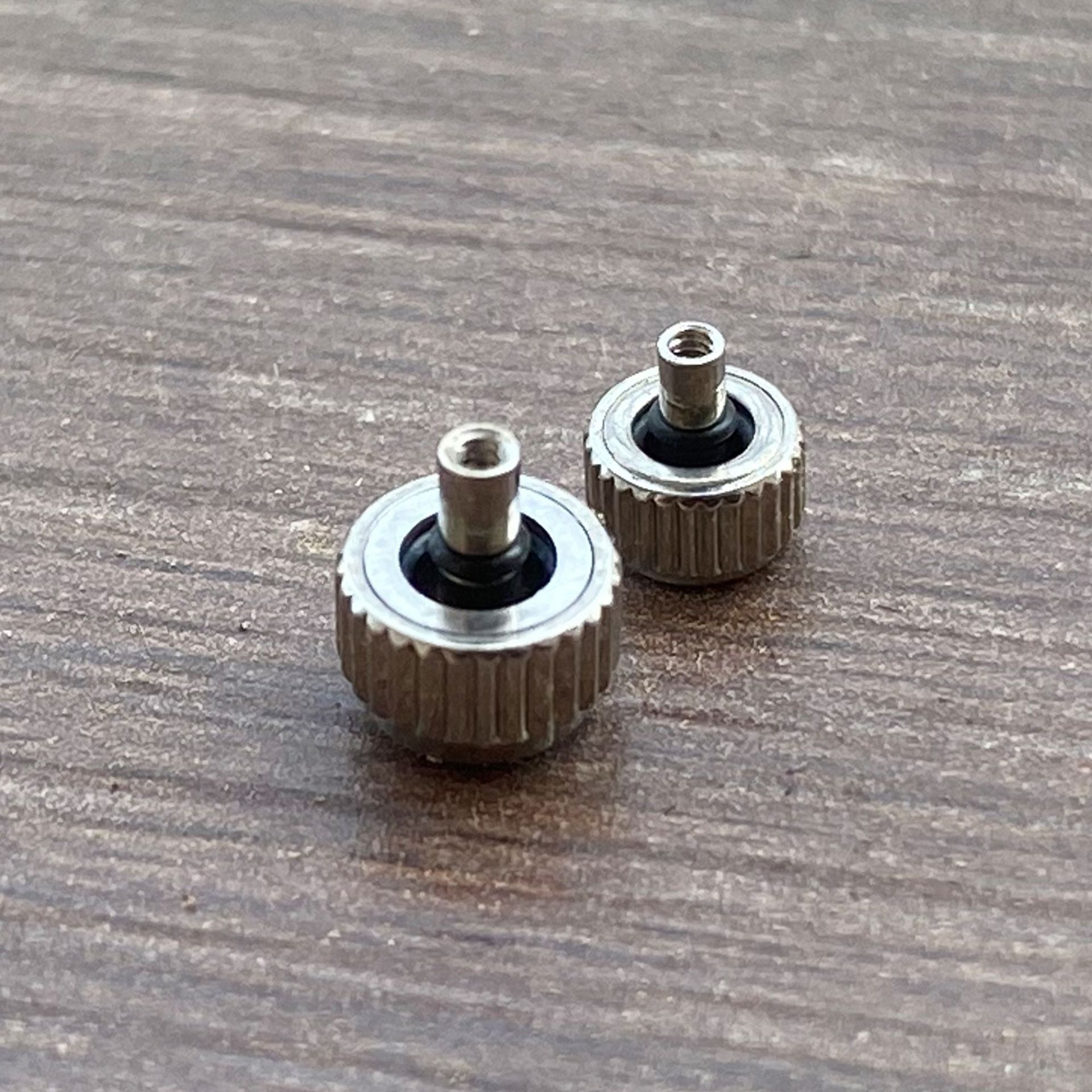 Stainless Steel Watch Handle Waterproof Crown Long Tube Flat Tube Time Adjustment Handle Mixed Classic Watch Accessories