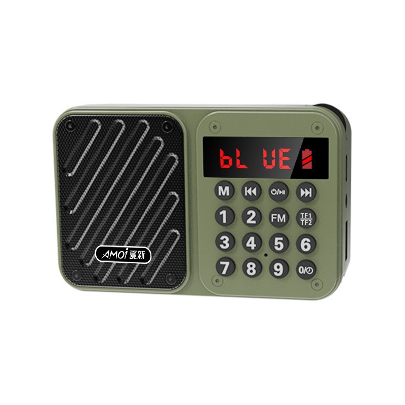 Xia Xin 837 portable old man filial piety gift card radio digital on demand bluetooth player storytelling machine