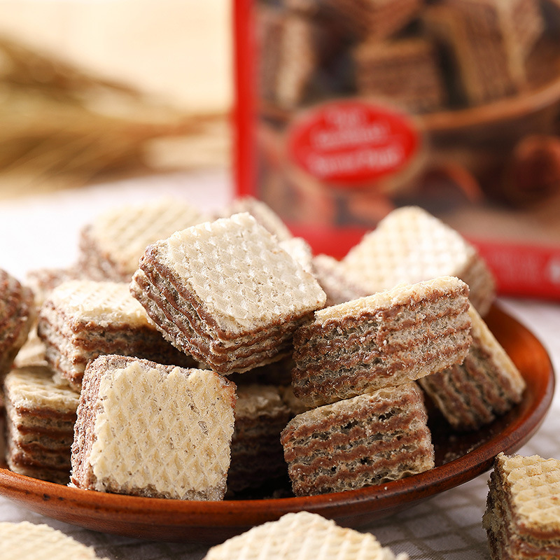 Italian laijia wafer biscuit hazelnut lemon vanilla coconut cheese chocolate tiramisu capsicino