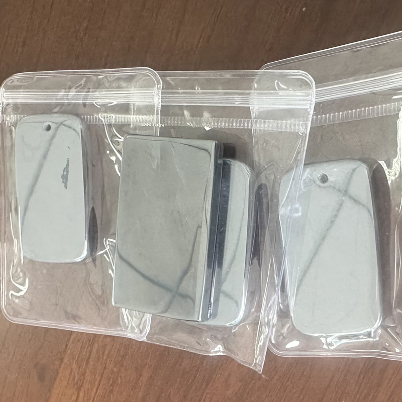 Terahertz Pendant with Rounded Corners, Drilled for Stringing, 4.8*2.8*0.5cm, in Stock, Minimum Order of 1 Piece