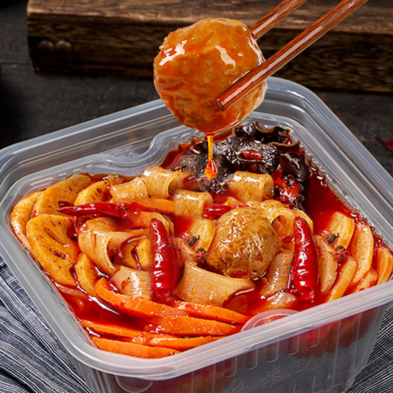 Самонагревающийся горячий горшок, удобный моментальный рис, ленивые острые и кислые лапша, малатан, самоприготовленный, чунцинский маленький горячий горшок, большая порция, оптовая продажа