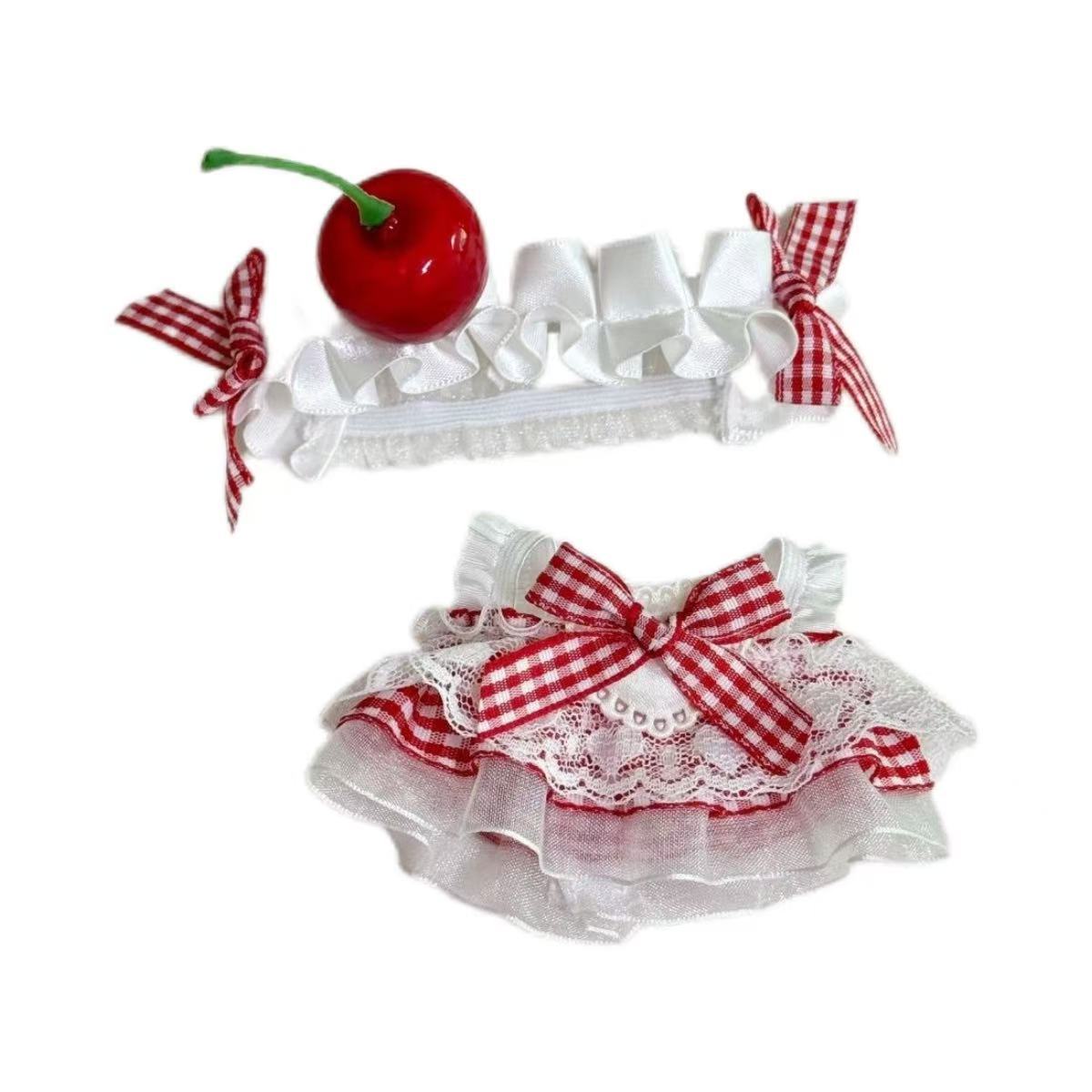Moldy Cake Baby Clothes Sp Third Generation Sleepless Theater Clothes Cute Cherry 10 Set Vinyl Doll Accessories