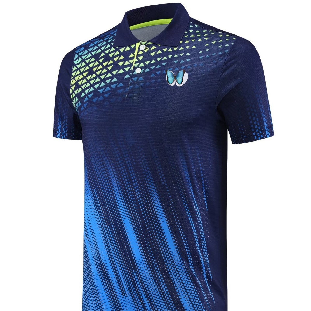 New Table Tennis Clothing for Men and Women, Short-Sleeved Tops, Quick-Drying Breathable Training Competition Clothing, Children's Sportswear, Student Training