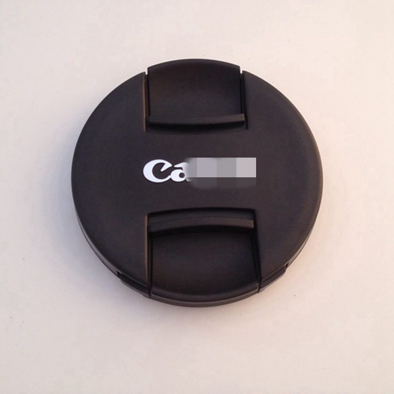 Applicable to EOS camera second generation lens cover 49/52/55/58/67/72/77/82mm middle pinch dust cover