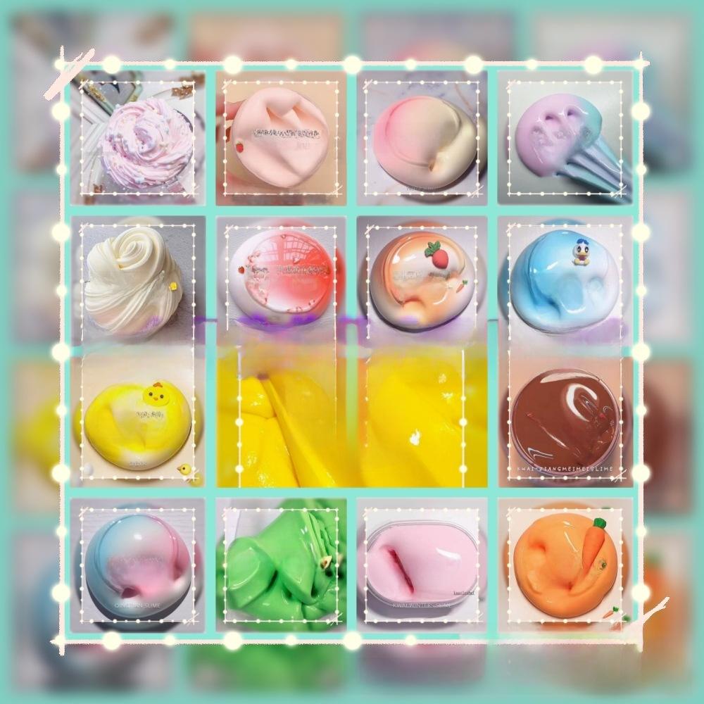 Slime Foaming Glue Popular Cute Sequins Starry Sky Popular Same Style Extra Large Foaming Slime