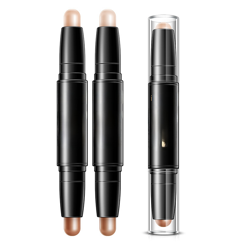 Image beauty double head Three-dimensional light and shadow makeup stick light through concealer three-dimensional makeup concealer Cosmetics Wholesale