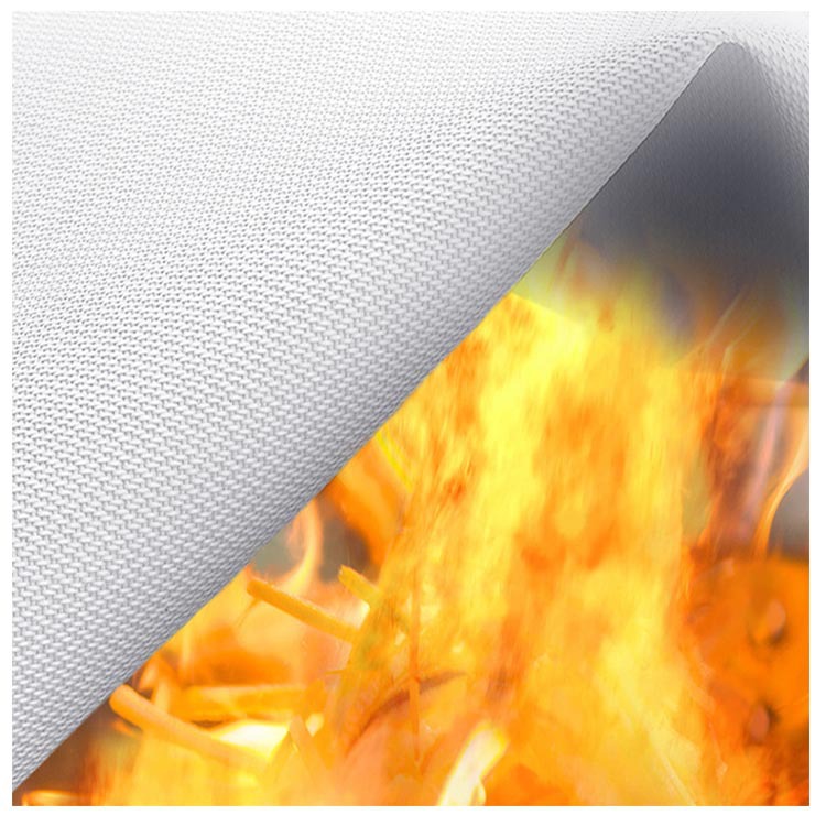 Cross-Border E-Commerce Dropshipping Ce Certificate Fiberglass Fire Blanket 1/1.2/1.5/ 2m Kitchen Fire Escape Elimination