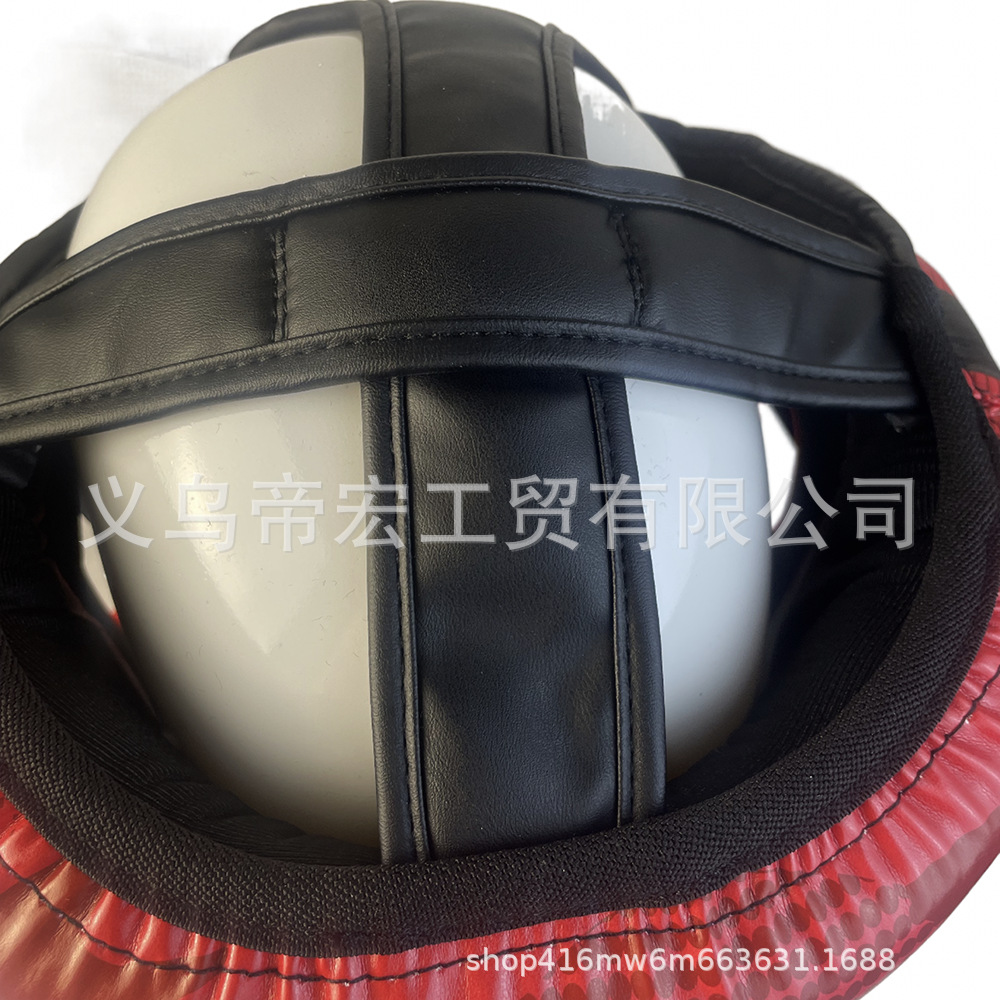 Adult Children Men and Women Thickened Camouflage Boxing Helmet Muay Thai Fighting Taekwondo Sanda Fighting Head Helmet