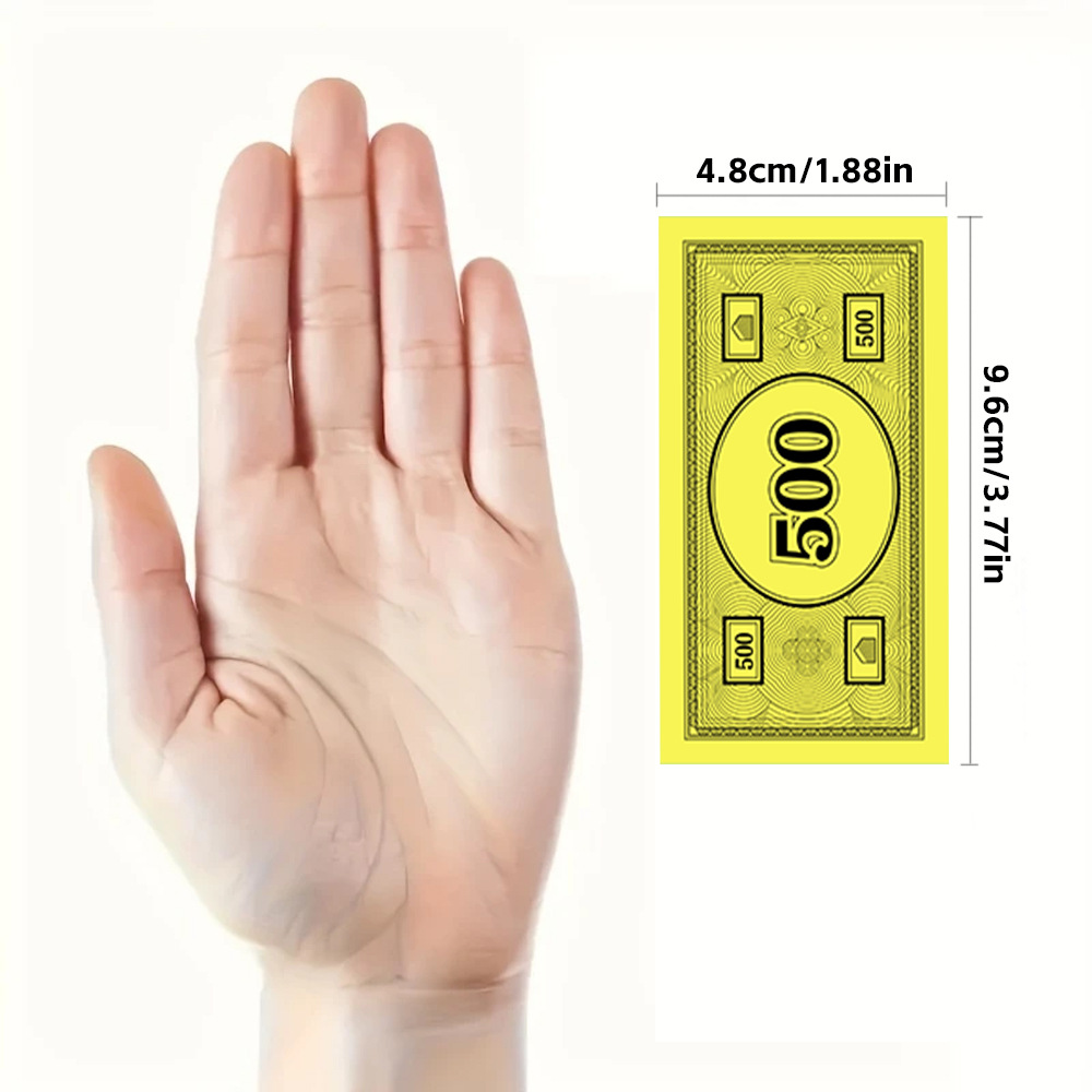 Cross-Border Exclusive Game Prop Banknotes 160Pcs with Various Amounts and Multiple Color Combinations