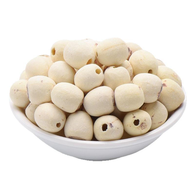 Hunan Agricultural Products White Lotus Seeds Coreless Peeled Lotus Seed Powder Bulk Dried Lotus Seeds Wholesale Large Particles Farm-Produced
