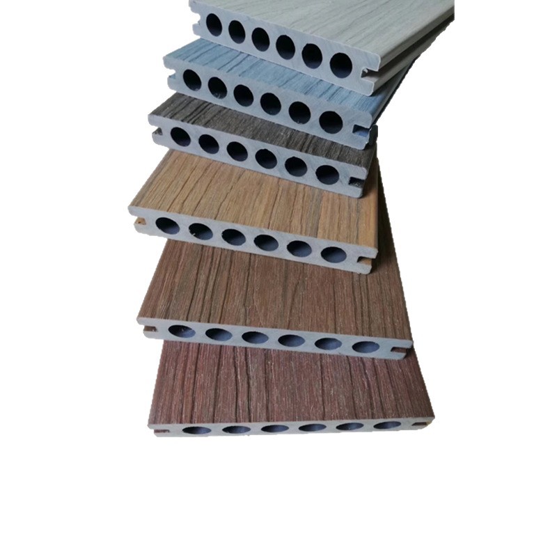 Second-Generation Co-Extruded Wood-Plastic Flooring for Outdoor and Indoor Use in Courtyards, Corridors, Gardens, and Terraces, Waterproof, Anti-Corrosion, Moisture-Proof, and Insect-Proof Flooring