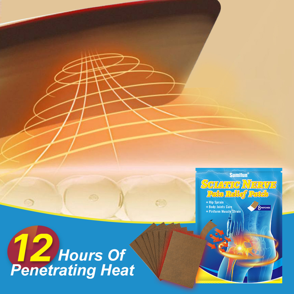 Sumifun Amazon Aliexpress Cross-Border Sciatic Nerve Pain Relief Patch for Sedentary People with Hip and Hip Discomfort K17201