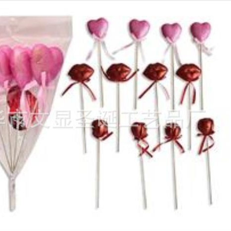 Heart-Shaped Powder Can Be Customized~ (Color, Size, Stick Length, Price Is Subject to the Actual Finished Product)
