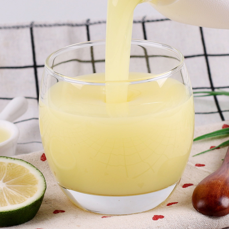 Special Thick Syrup for Milk Tea Shop, Used for Baking Cakes, Commercial Beverage Base, High-Concentration Lemon Juice Concentrate