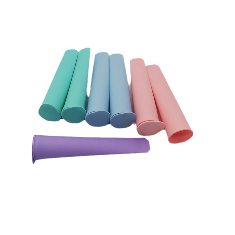 Popsicle mold silicone DIY homemade ice cream ice cream mold with lid silicone ice cube food supplement Tube ice cube stick