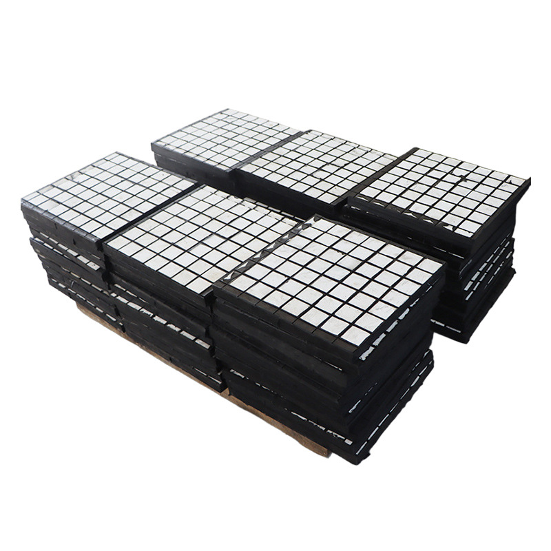 Three-In-One Composite Ceramic Lining Coal Hopper Chute Smooth Non-Blocking Alumina Composite Ceramic Lining