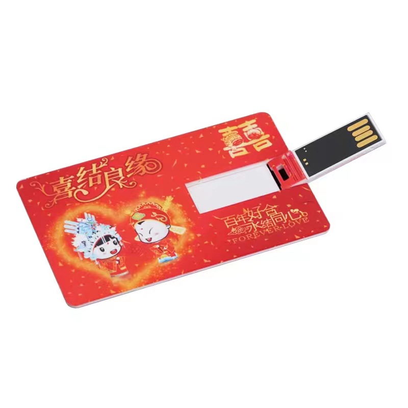 Card USB Flash Drive Bidding 8g Exhibition 16g Business Card Customization 32g Fashionable Stylish 64g School Gift High-Speed USB Flash Drive