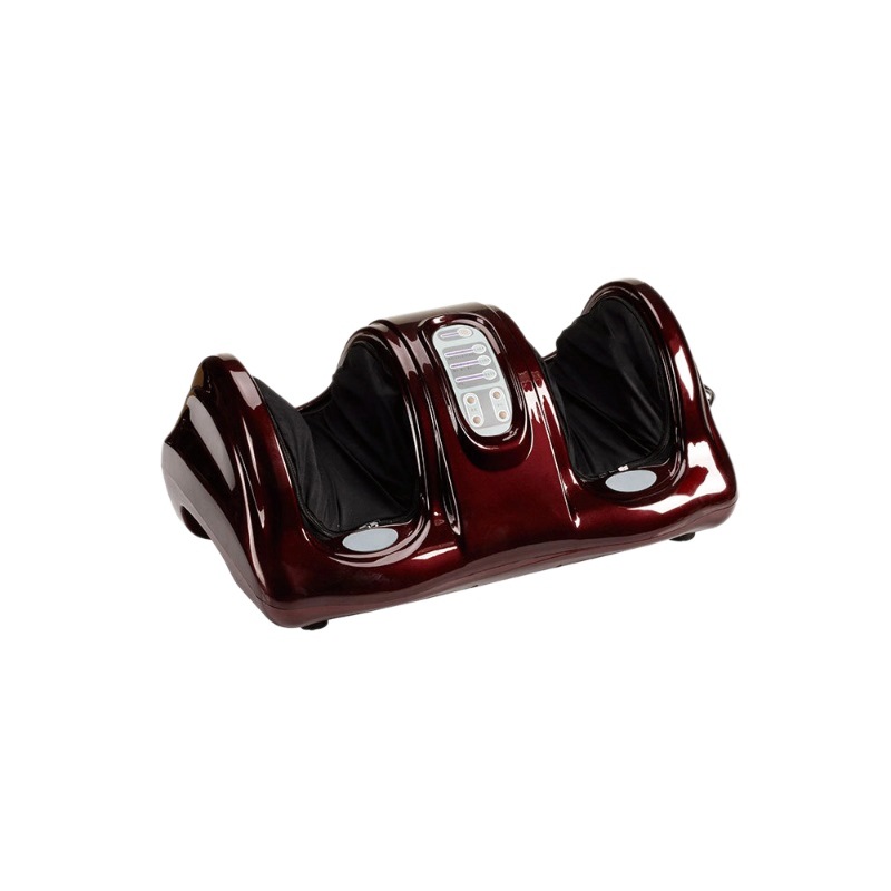 Wholesale Foreign Trade Fully Automatic Foot Massage Machine Electric Home Heating Remote Control Rolling Kneading Leg Foot Sole Massager