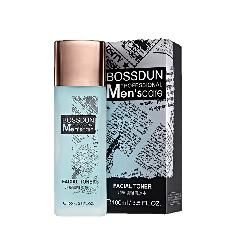 Boston Men's Balancing Toner 100ml Moisturizing and Hydrating Men's Toner Wholesale Refreshing and Oil Control