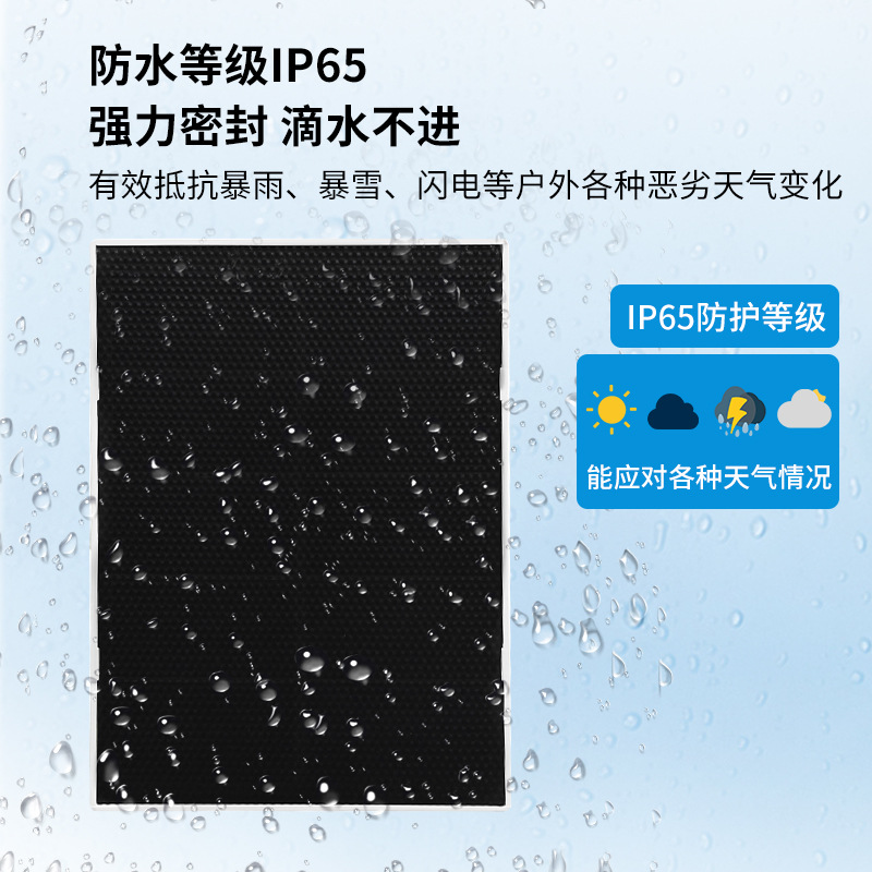 Cross-border solar photovoltaic panel ETFE outdoor camera 5V solar monitoring power supply system solar small panel