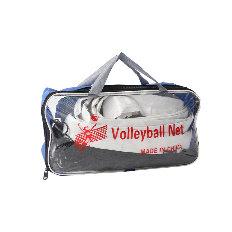 Standard volleyball net for training competition Fast folding volleyball net portable volleyball net 1 m x9.5 M suit