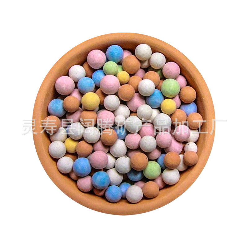Colorful Ceramsite Hydroponic Flower Bottom Particles Succulent Green Plant Flower Potted Breathable Paving Stone Breathable Small Stone