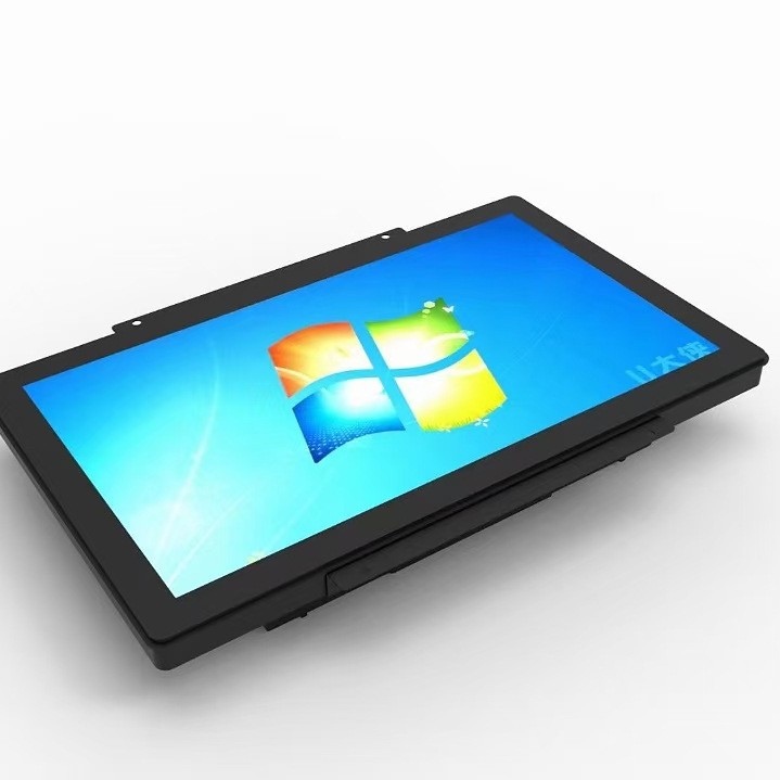 Embedded All-In-One Machine for Government and Enterprise Conference Rooms, Paperless Hidden Touch Screen, Desktop Embedded Conference All-In-One Machine