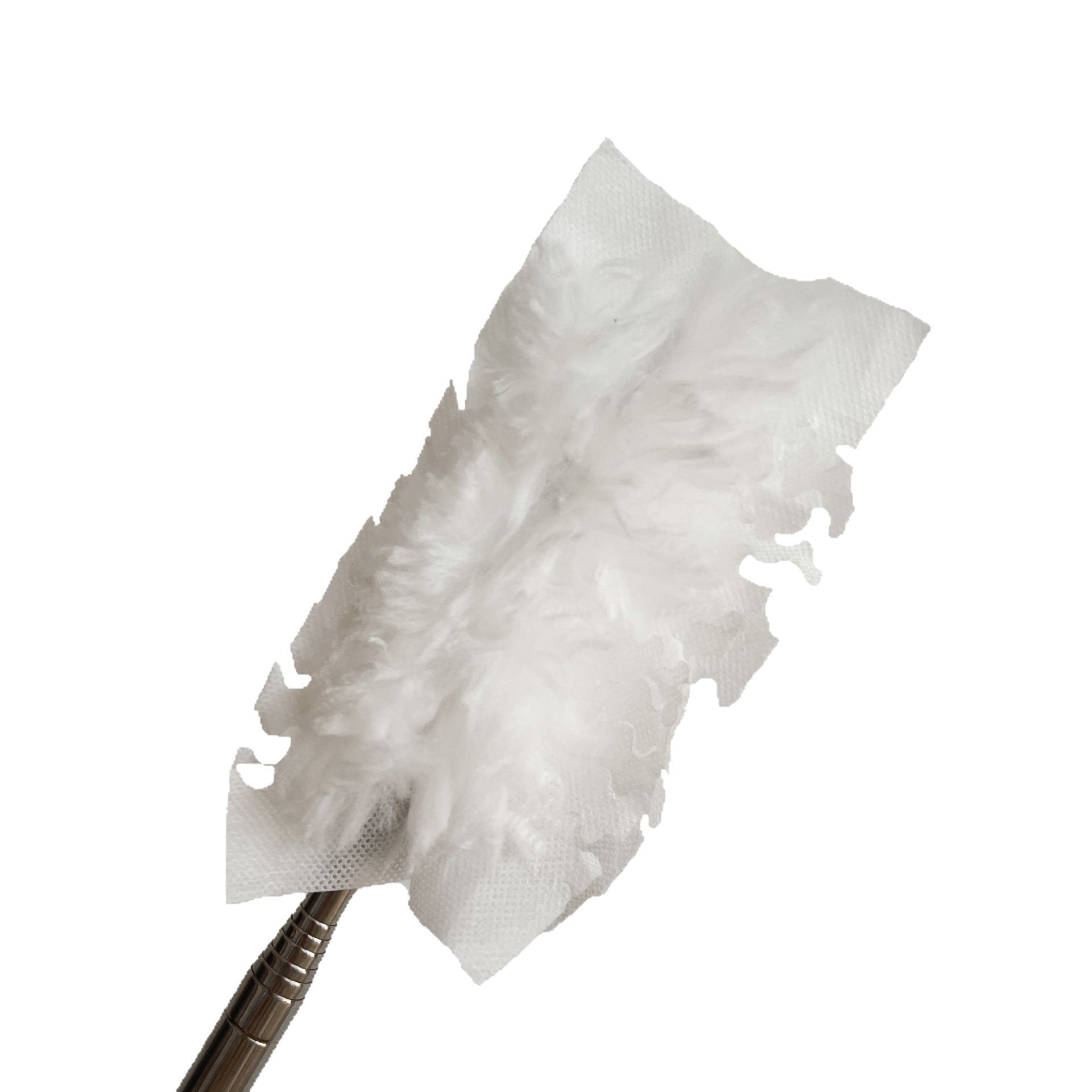 Dust duster fiber lengthened electrostatic suction desktop sweep telescopic dust brush replacement cloth head retractable disposable