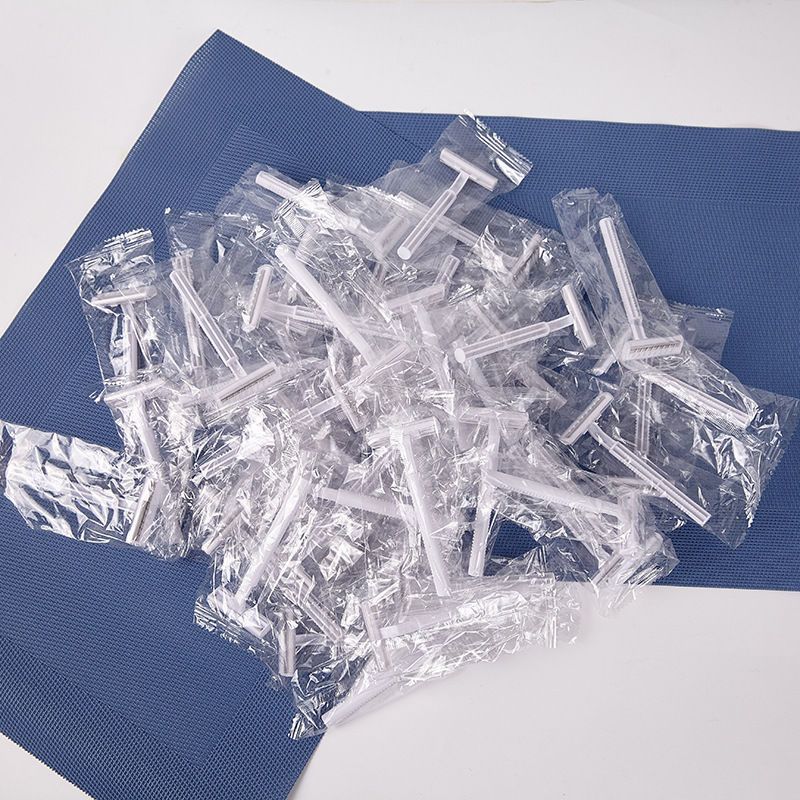 Disposable Shaver for hotel bath center, Shaver for sauna bath, hotel toiletries, consumables
