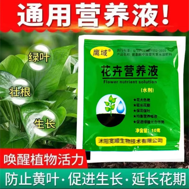 Оптовый раствор питательных веществ для растений, универсальное удобрение без разбавления, для почвенной культуры, маленькая упаковка, потос, денежное дерево, богатый бамбук