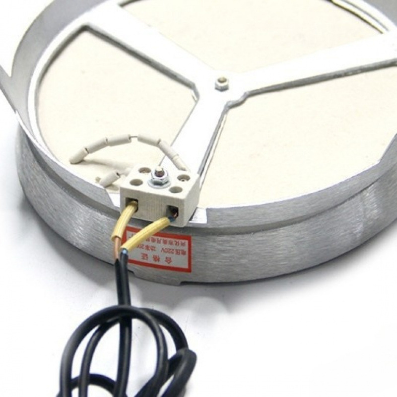 Electric Stove Wire Plate for Tea Brewing, Traditional Aluminum Shell Electric Stove, Household Stove Plate, Electric Heating Wire, Experimental Size, Thickened