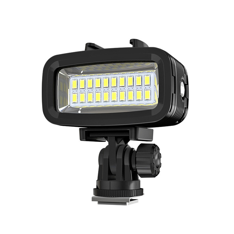 40 m Strong Light Diving Light Fitting GoPro Sports Camera Underwater Photography Light Endurance Waterproof Diving Light